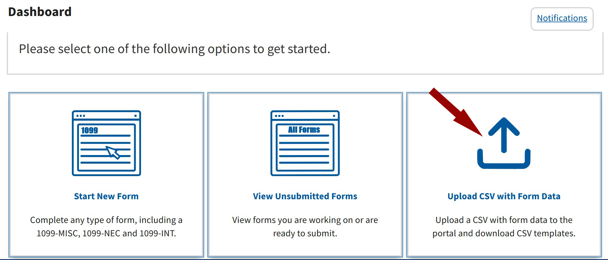 Upload CSV